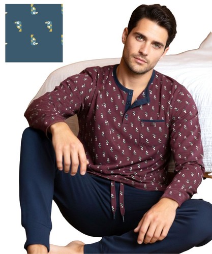 Pigiama uomo jersey di - in,