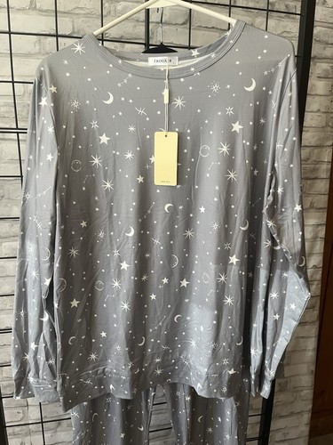 Ekouaer set pigiama donna 2pz - set,