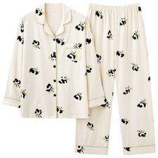 Pigiama Coppia Stampa Panda