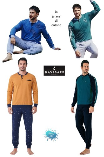 Pigiama uomo jersey di - in,