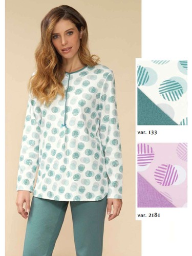 Pigiama donna serafino in - donna,