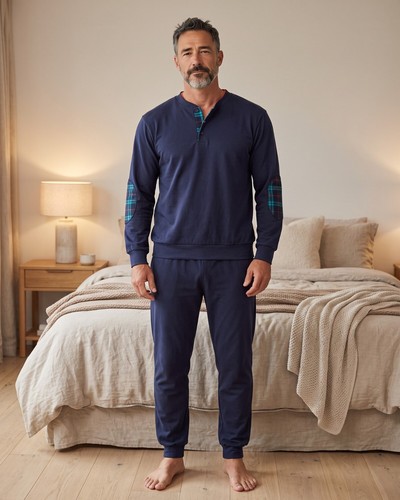 Pigiama uomo invernale - pigiama, buccia