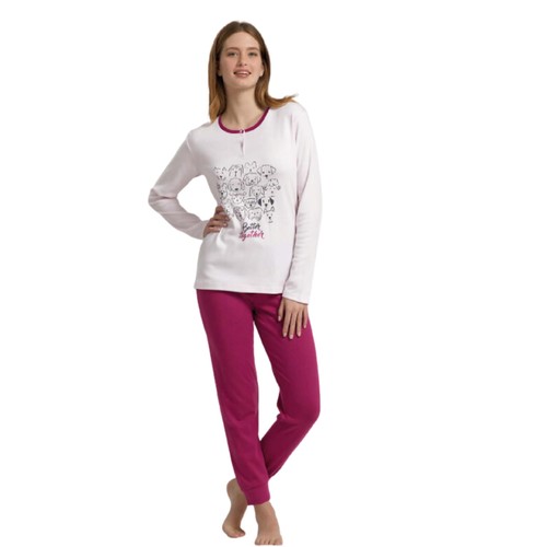 Pigiama donna invernale lungo - pigiama,