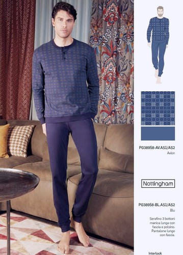 Pigiama uomo jersey - uomo, in