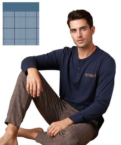 Pigiama uomo jersey di - pigiama,