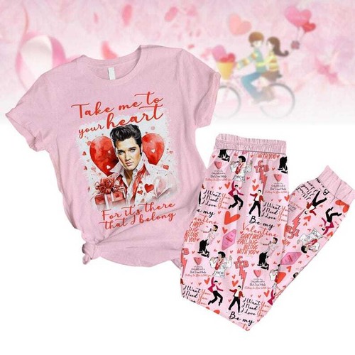 Set pigiama valentine elvis - valentine,