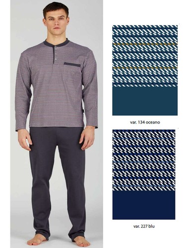 Pigiama uomo jersey di - jersey,