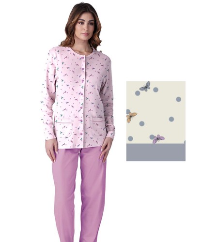 Pigiama donna calibrato aperto - pigiama,