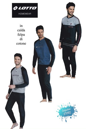 Lotto pigiama uomo invernale - lotto,
