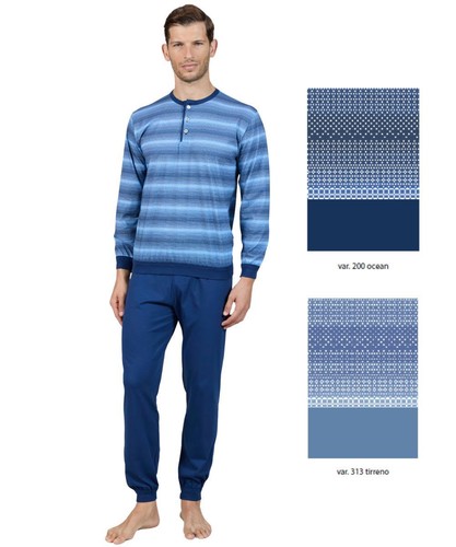 Pigiama uomo jersey di - pigiama,
