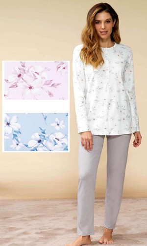 Pigiama donna jersey di - pigiama,